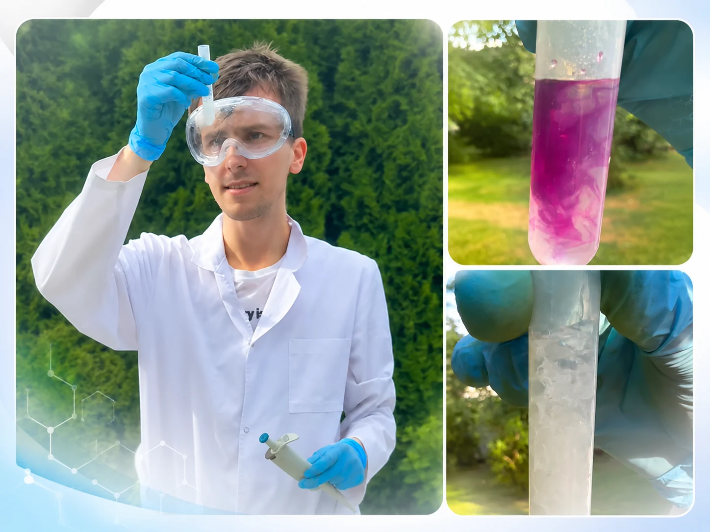 Doświadczenia chemiczne wykorzystywane w materiałach edukacyjnych
